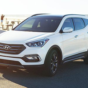 Cho thuê xe đường dài 7 chỗ Hyundai Santafe